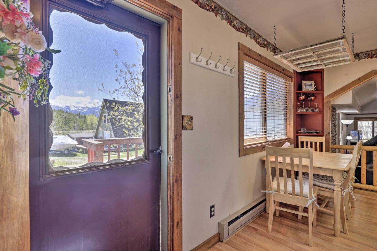 Grand Lake Home Fireplace, Deck And Mountain Views Exterior foto