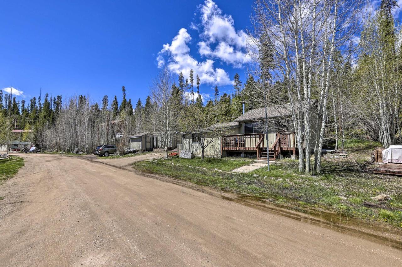 Grand Lake Home Fireplace, Deck And Mountain Views Exterior foto