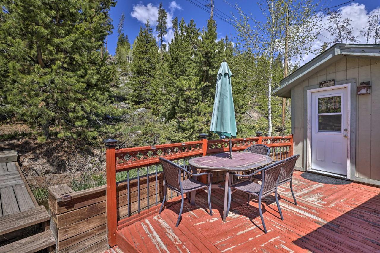 Grand Lake Home Fireplace, Deck And Mountain Views Exterior foto
