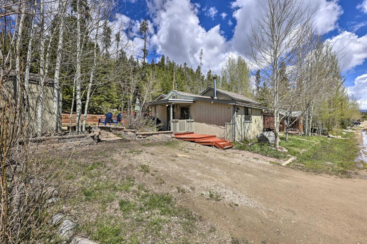 Grand Lake Home Fireplace, Deck And Mountain Views Exterior foto